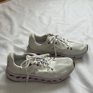 On cloud Women's Athletic Shoes - White